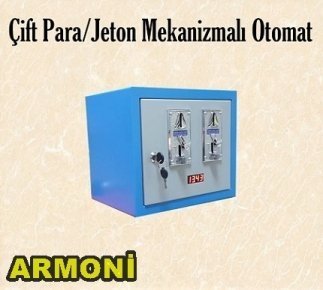 Para ile Çalışan Çamaşır Makinesi Çift Kanal